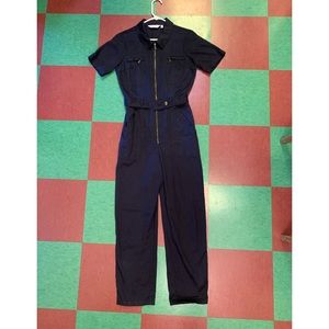 And Other Stories navy jumpsuit or boilersuit Size 4